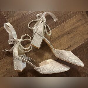 Block Heel Wedding Shoe